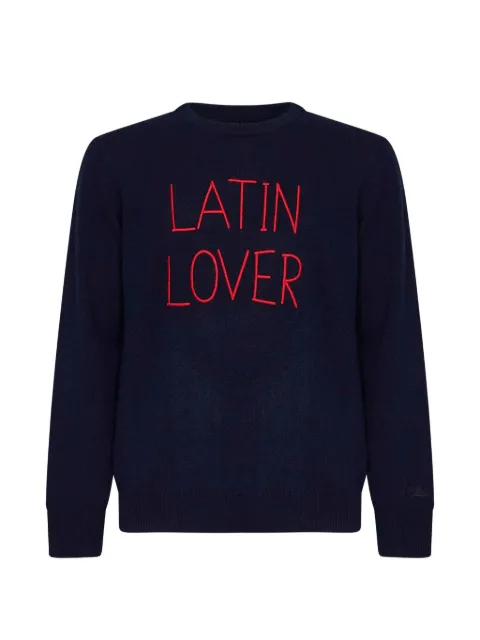 MC2 Saint Barth embroidered crew neck sweater