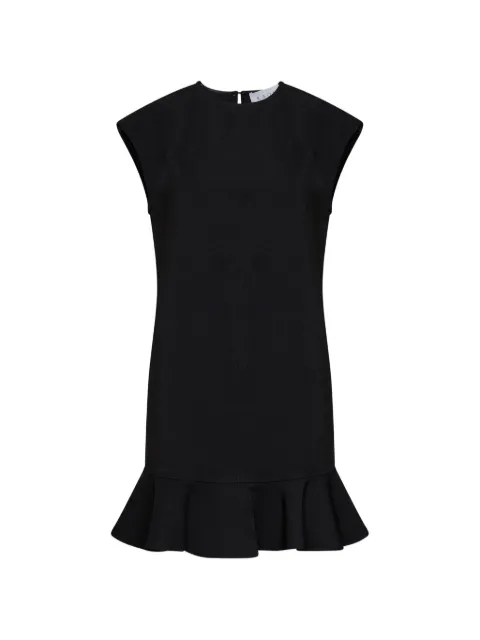 kaos ruffle-trim sleeveless mini dress