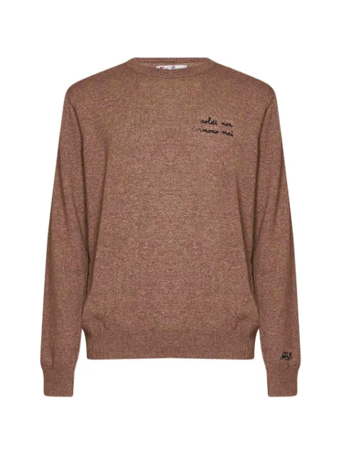 MC2 Saint Barth Wall Street embroidered sweater