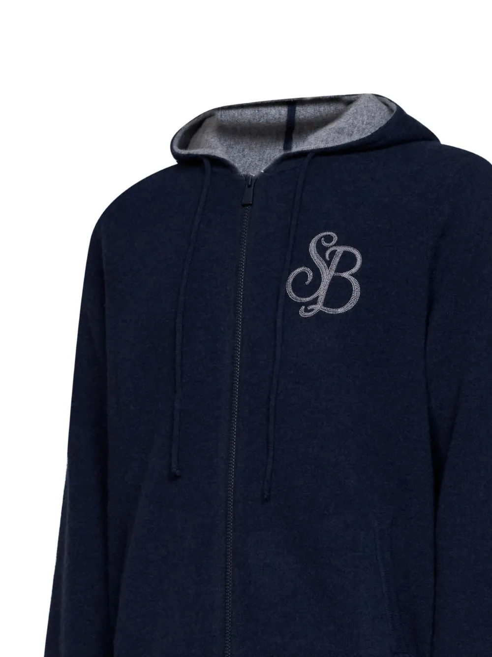 MC2 Saint Barth SB Legacy monogram hoodie Blauw