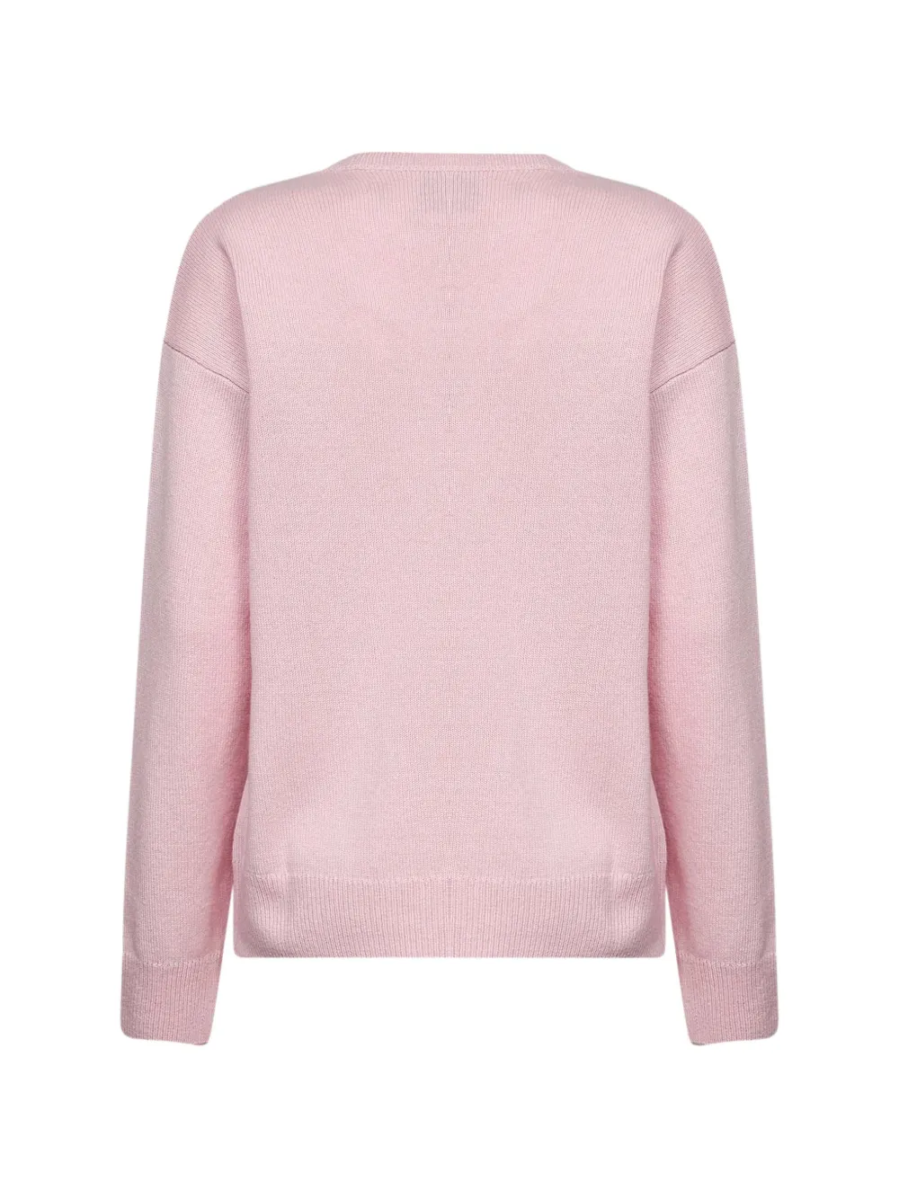 MC2 Saint Barth embroidered crew-neck sweater Roze