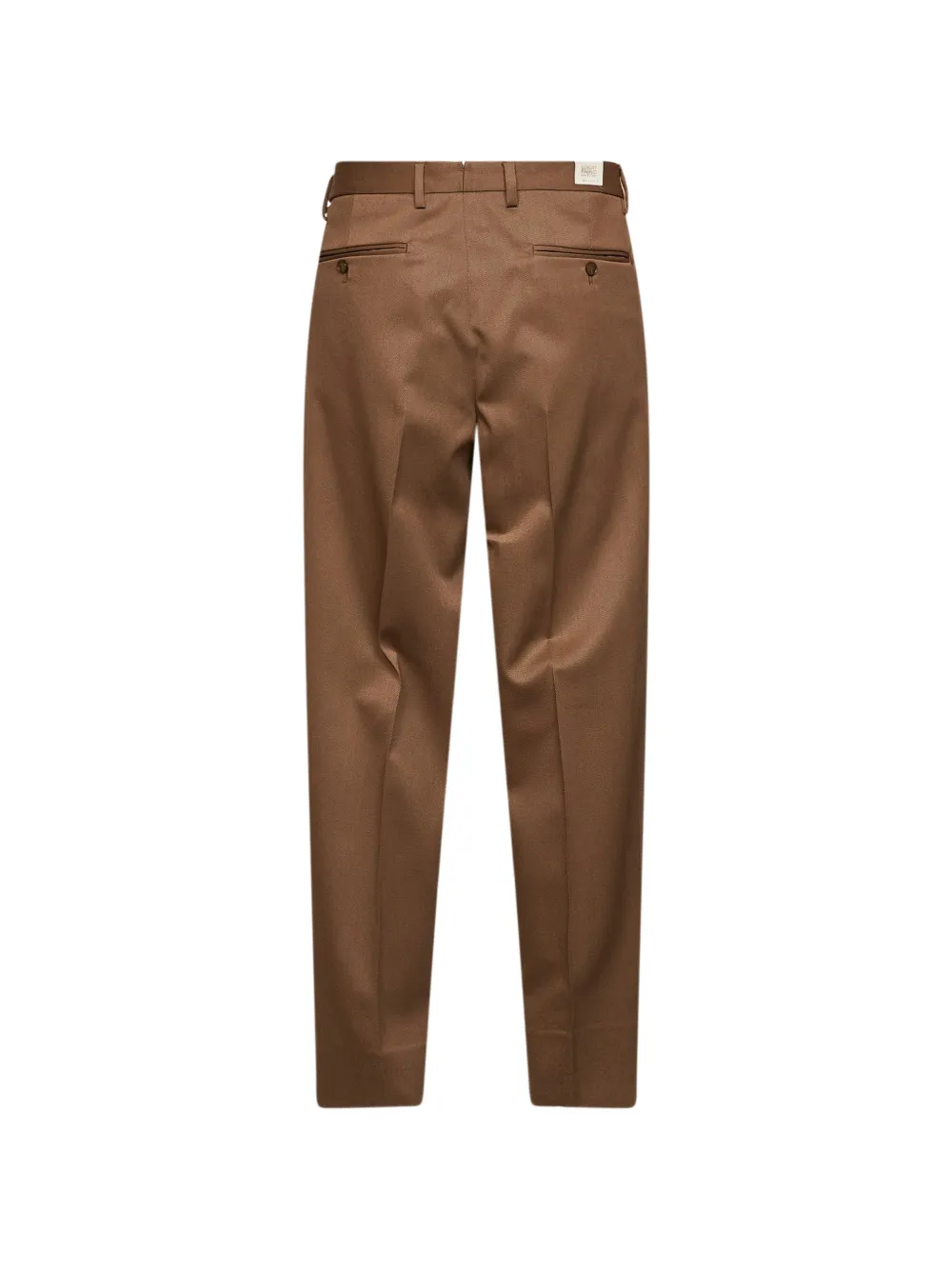 Briglia 1949 pleated virgin wool trousers Bruin