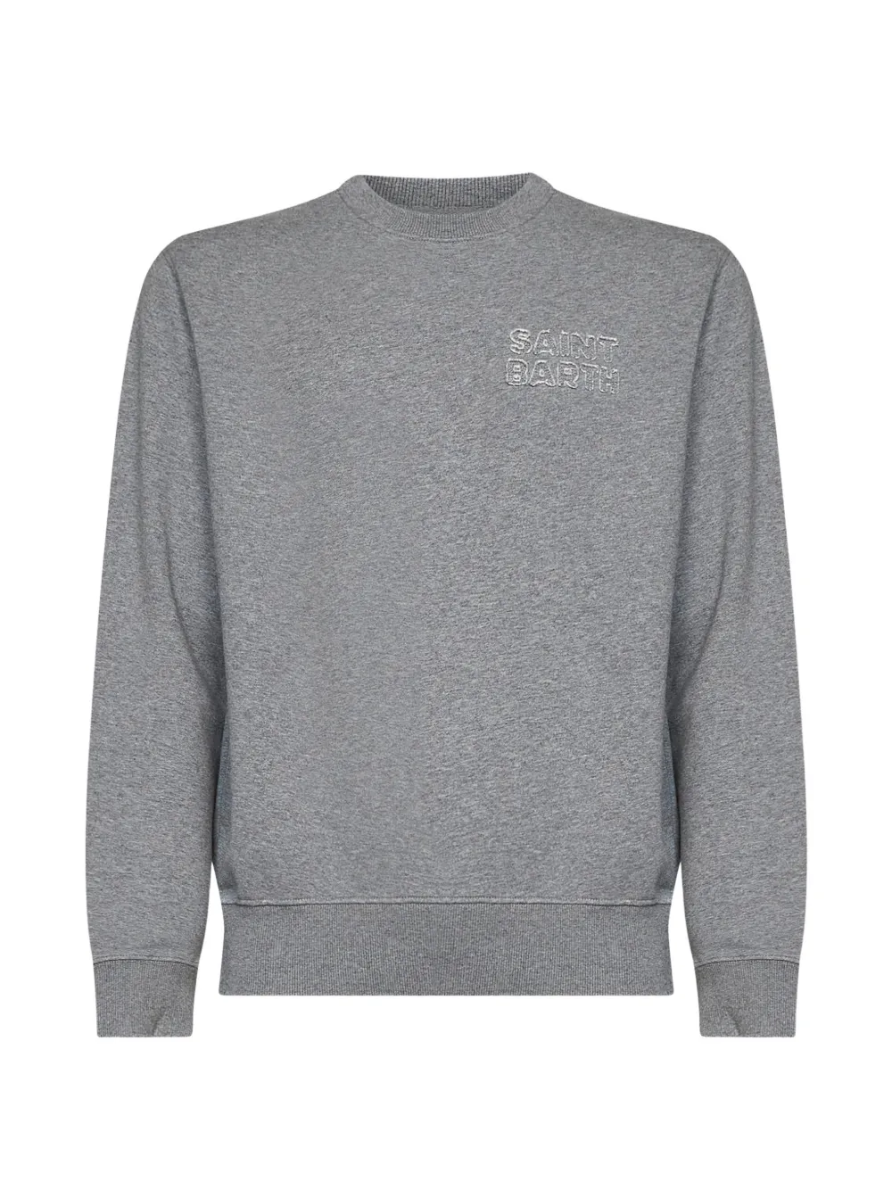 MC2 Saint Barth embroidered Saint Barth sweatshirt Grijs