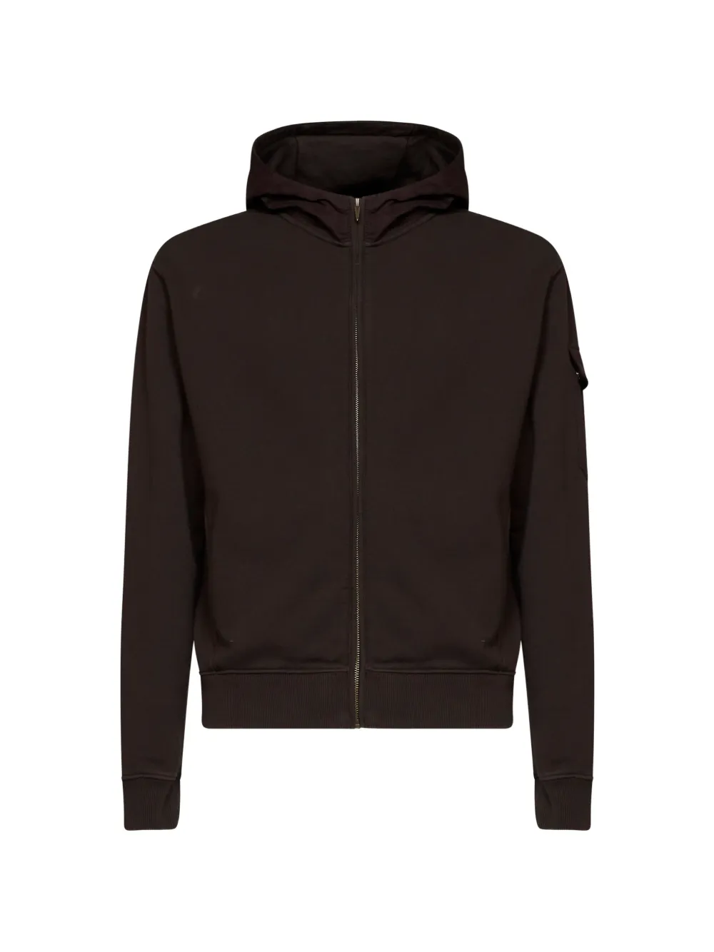 MC2 Saint Barth zip-up patch-pocket hoodie Bruin