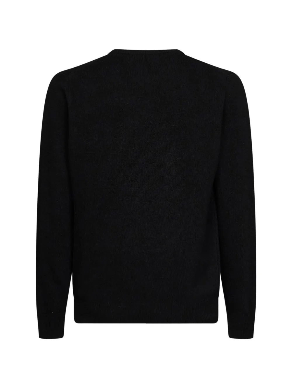 MC2 Saint Barth St. Moritz-embroidered sweater Zwart