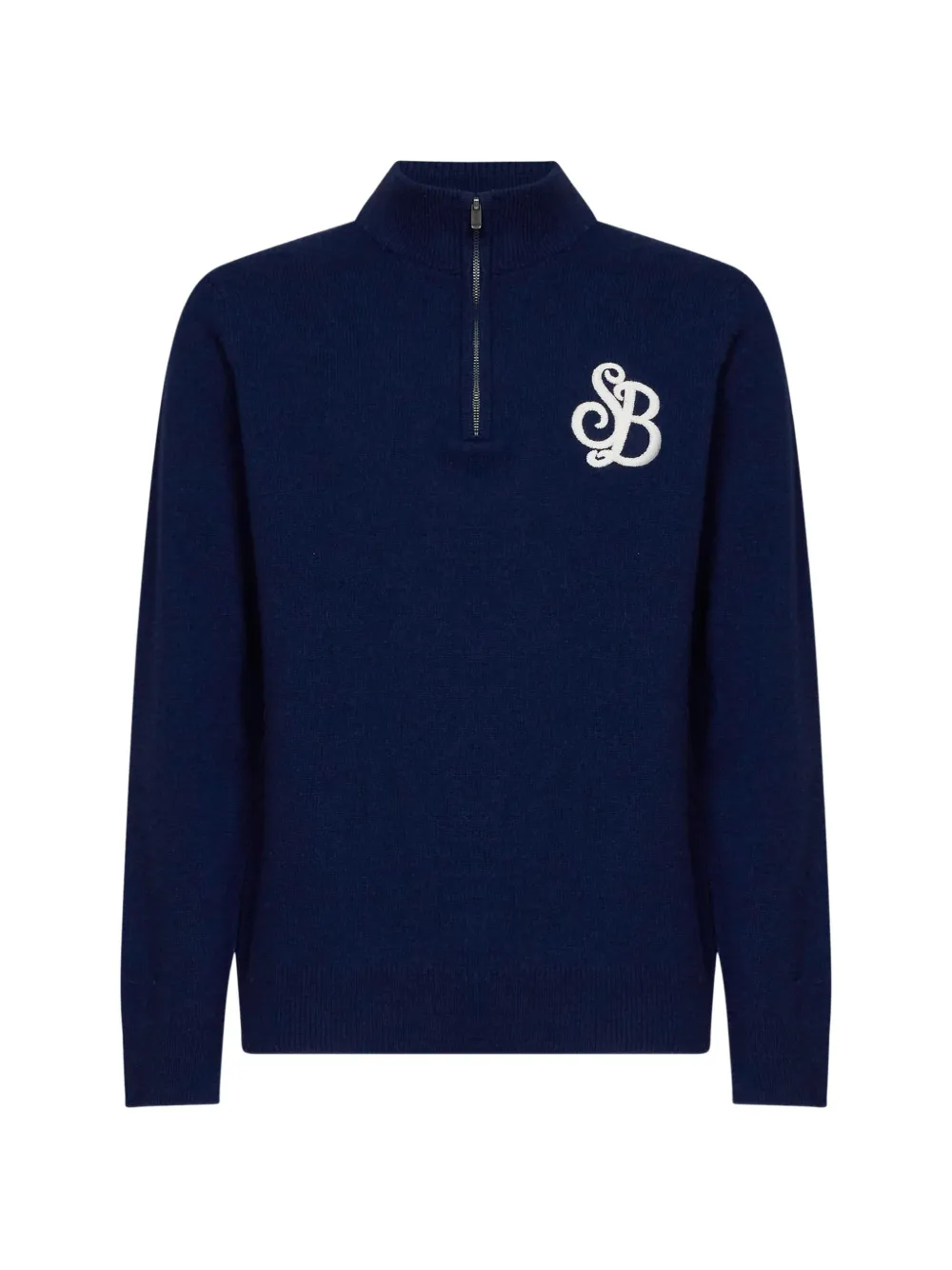 MC2 Saint Barth SB Legacy embroidered sweater Blauw