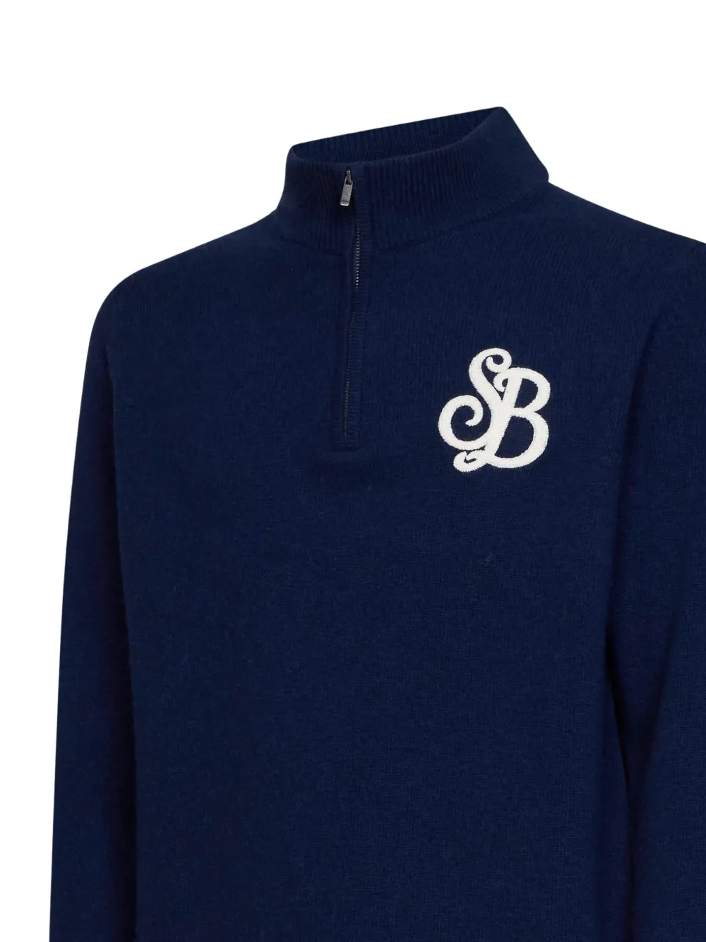 MC2 Saint Barth SB Legacy embroidered sweater Blauw