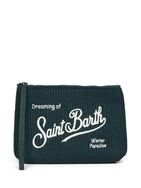 MC2 Saint Barth Aline rib-stitch Saint Barth clutch bag