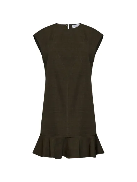 kaos ruffled-hem sleeveless dress