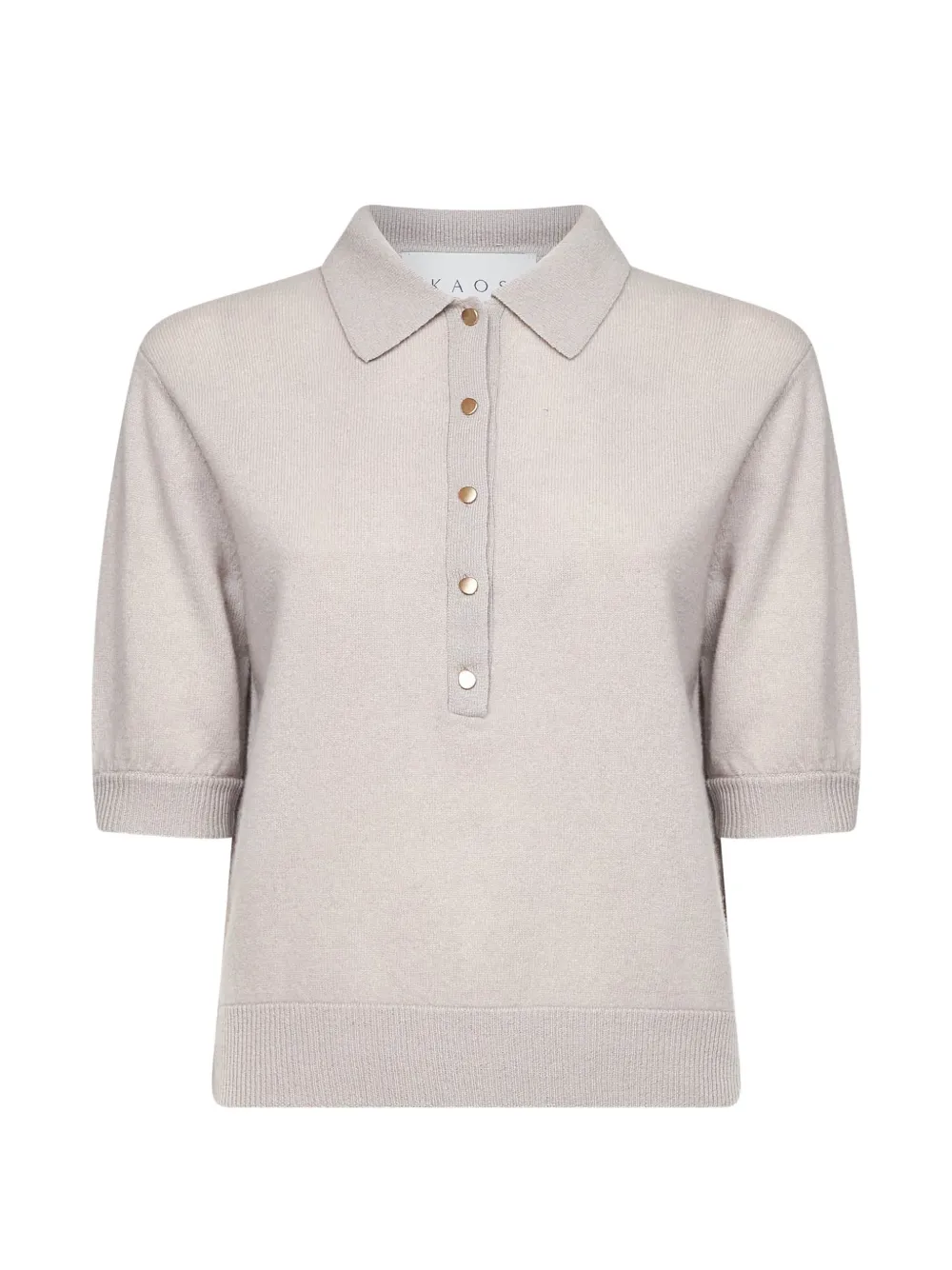 kaos short-sleeve polo sweater - Tons neutres kaos short-sleeve polo sweater - Tons neutres