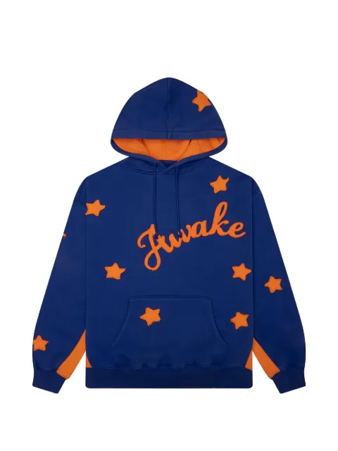 Awake NY Starry logo-embroidered hoodie