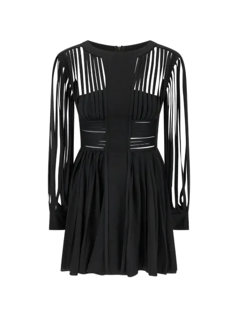 Giovanni Bedin cut-out pleated mini dress