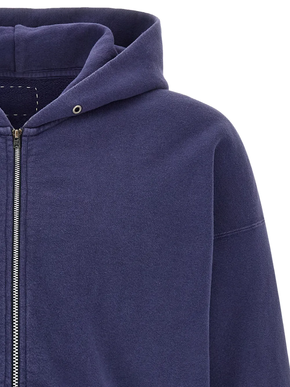 visvim Jumbo zip-up hoodie Blauw