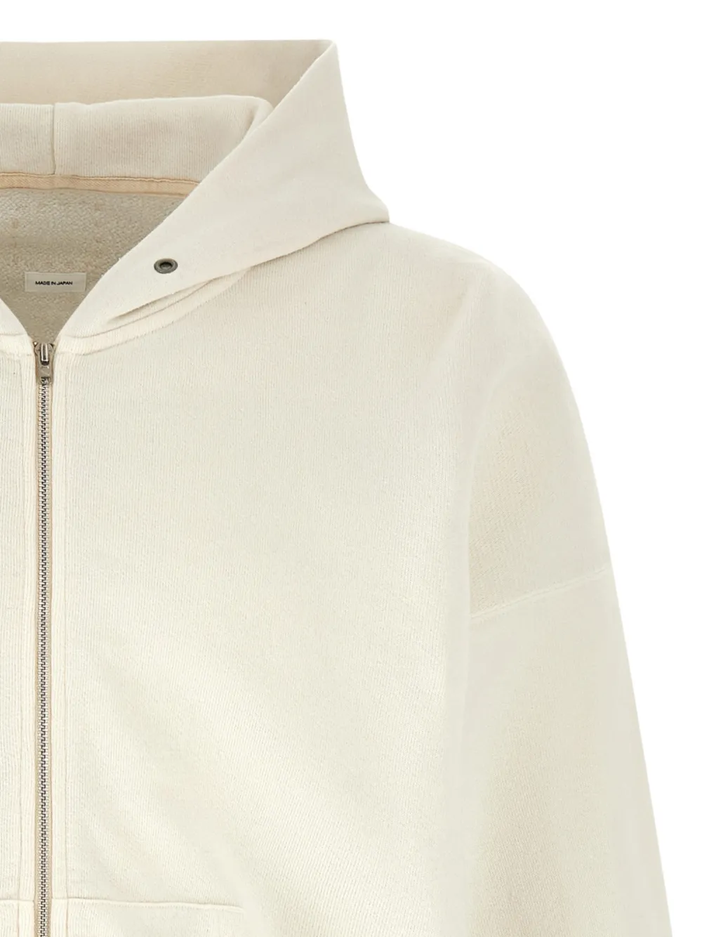 visvim Jumbo zip-up hoodie Beige