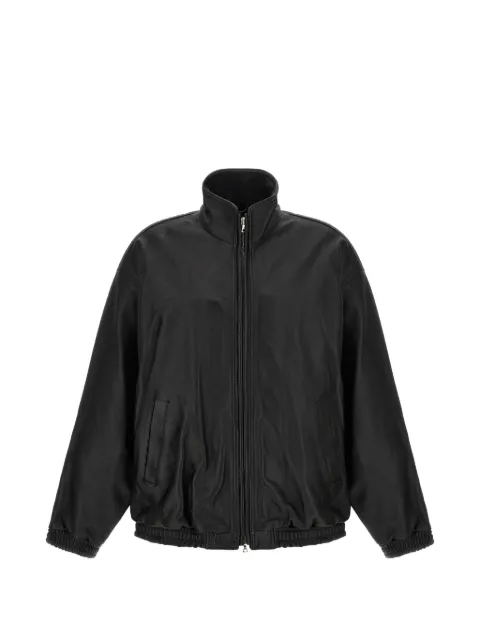 STEIN high-neck leather jacket