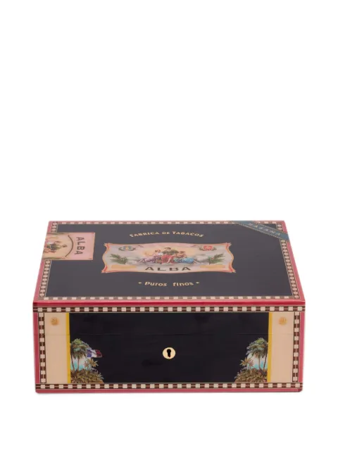 Elie Bleu Flor de Alba cigar humidor (11.5cm x 30cm x 24.5cm)