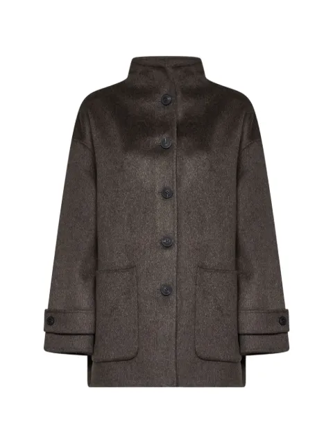 THE DYNAMIS STUDIO Shanghai button-up wool coat