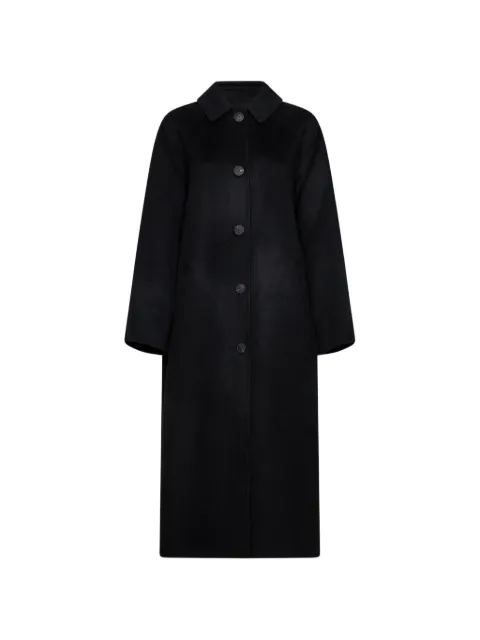 THE DYNAMIS STUDIO button-down raglan-sleeve coat