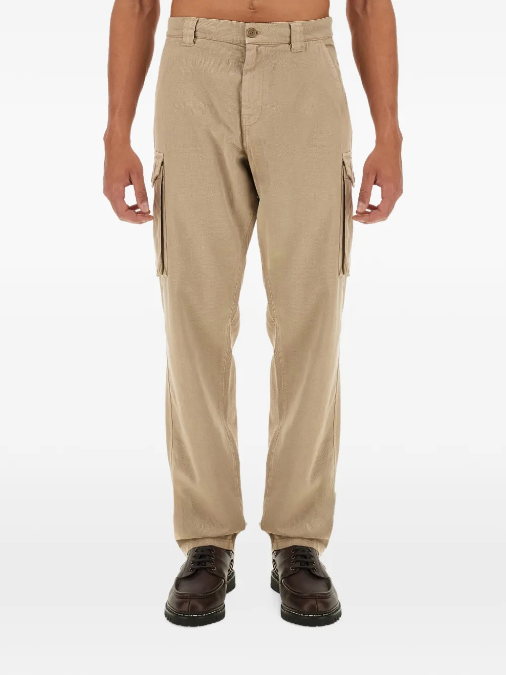 ASPESI belt-loop cargo pants Beige