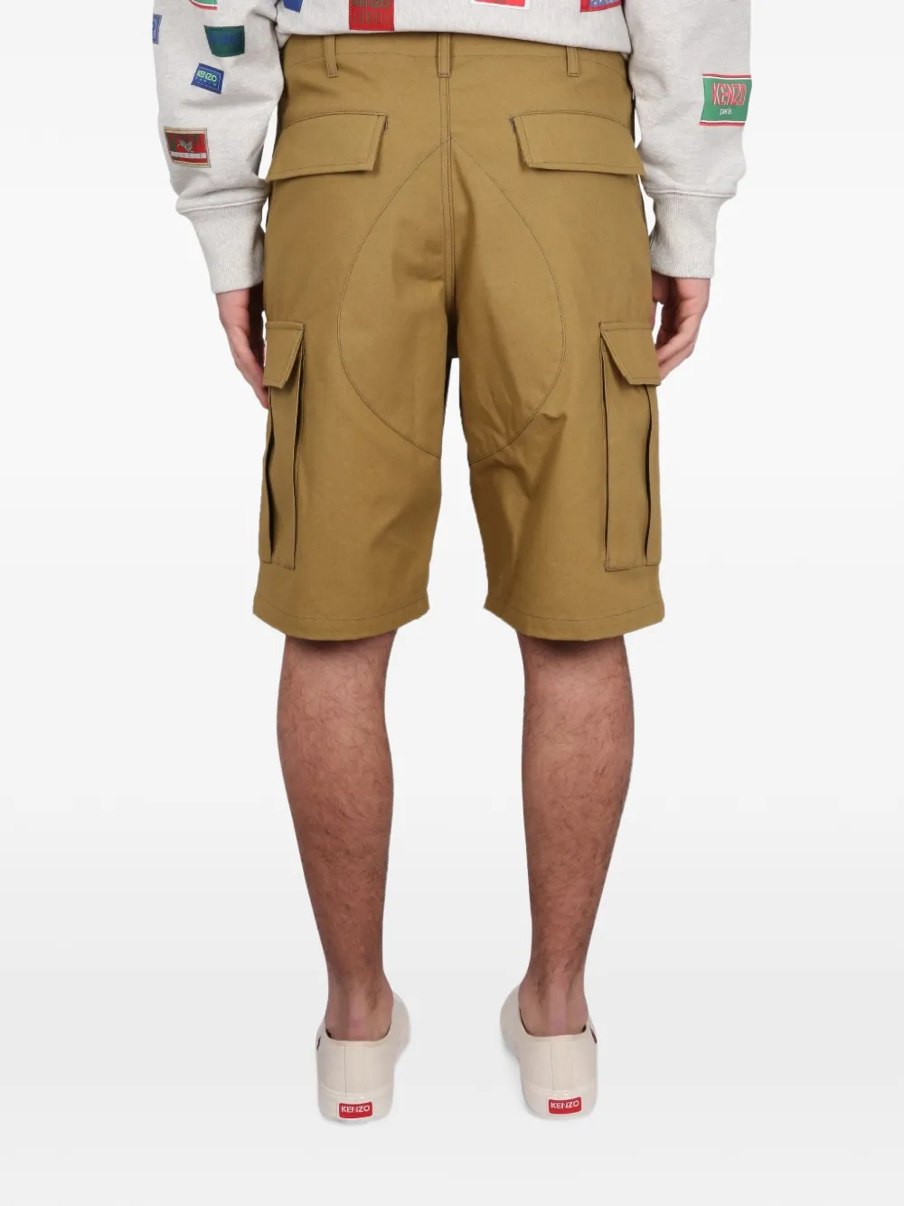 Kenzo patch-pocket cargo shorts Bruin