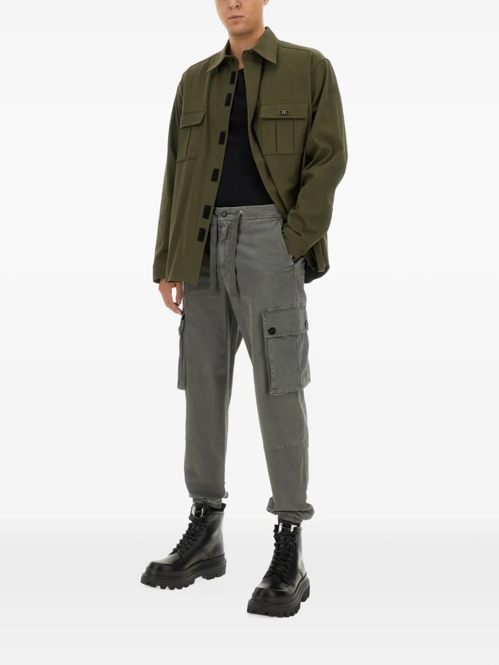 Dolce & Gabbana cotton shirt Groen