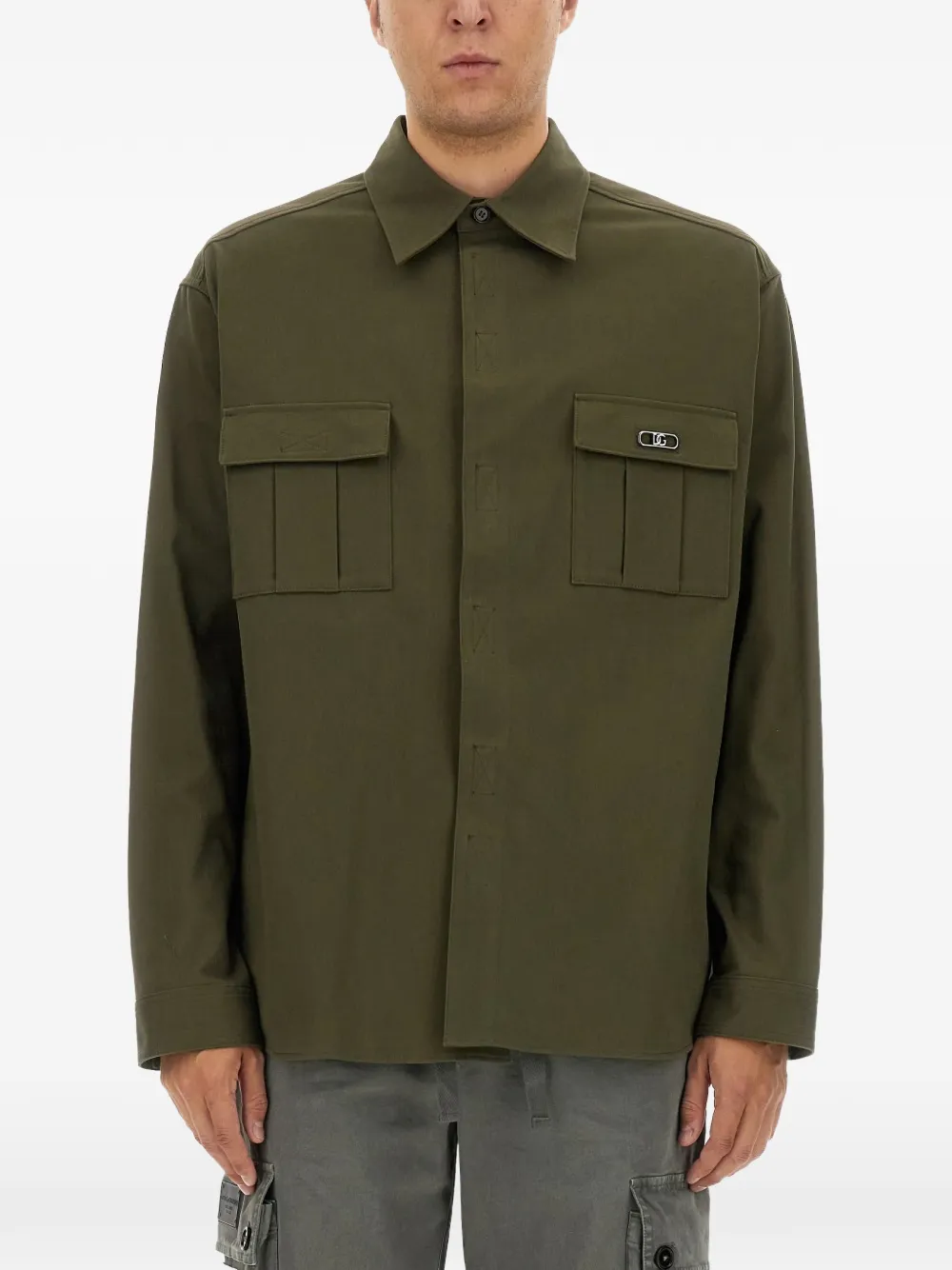 Dolce & Gabbana cotton shirt - Green