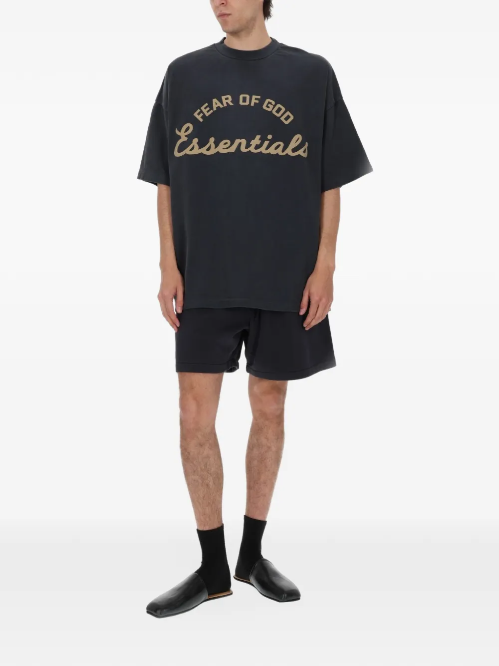 FEAR OF GOD ESSENTIALS Training 90s T-shirt Grijs