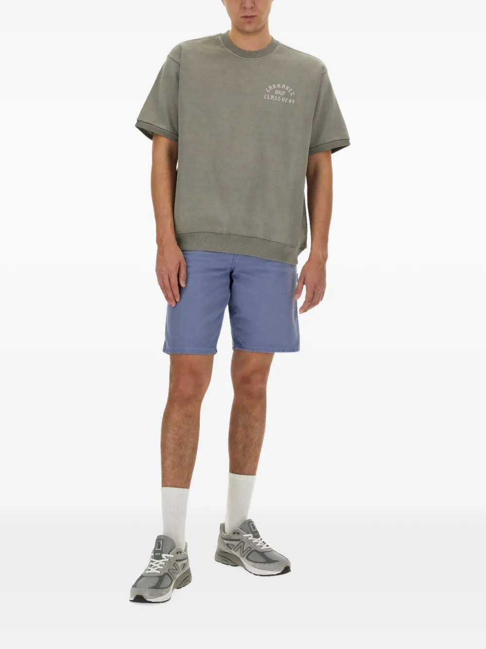 Carhartt WIP Single knee short Blauw