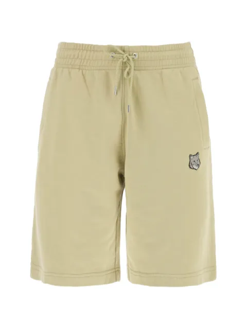 Maison Kitsuné Fox Head patch shorts