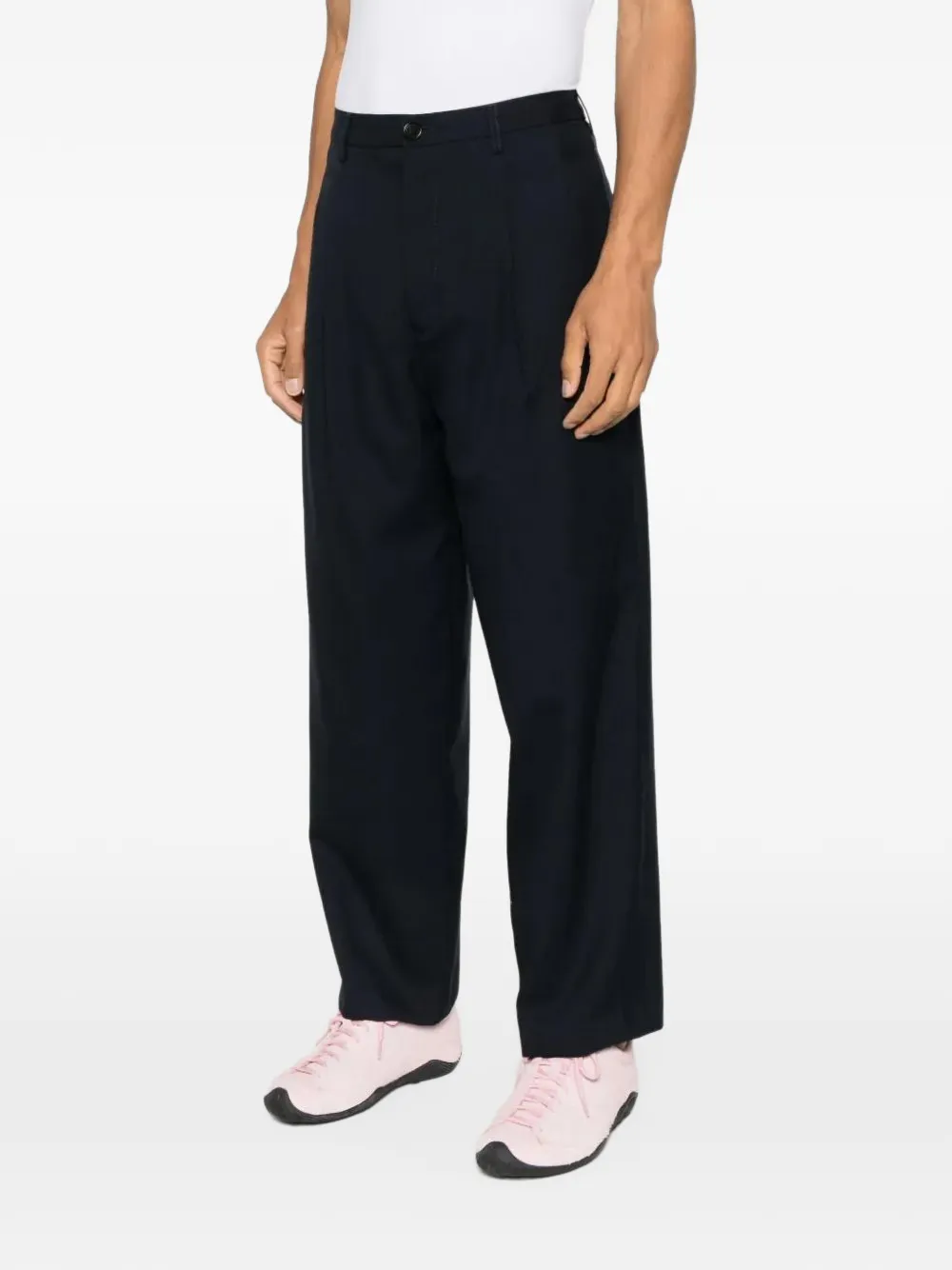 Marni tapered trousers Blauw