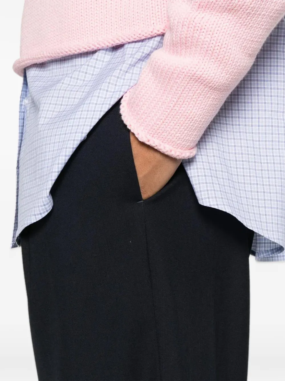 Marni tapered trousers Blauw