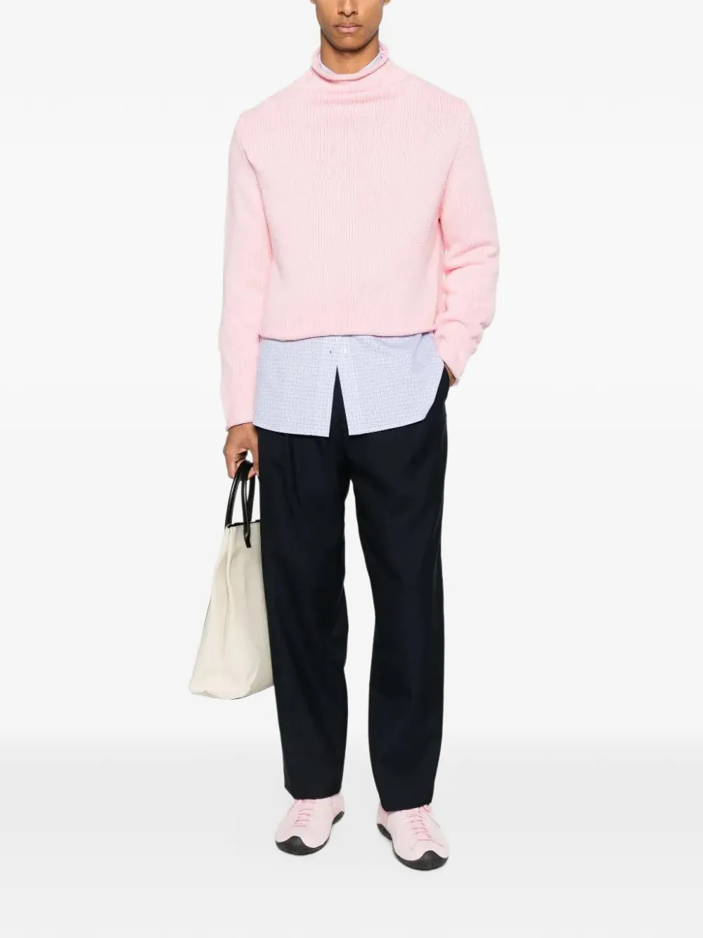 Marni tapered trousers Blauw