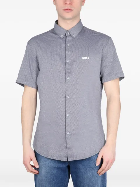 BOSS camisa con logo bordado