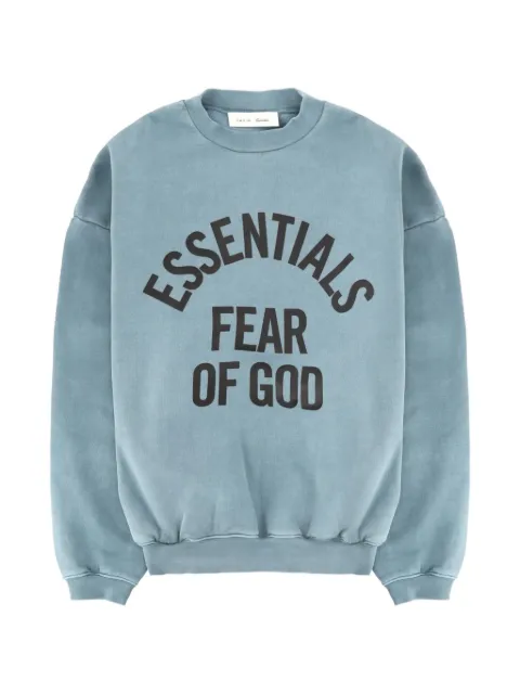 FEAR OF GOD ESSENTIALS blue sweatshirt