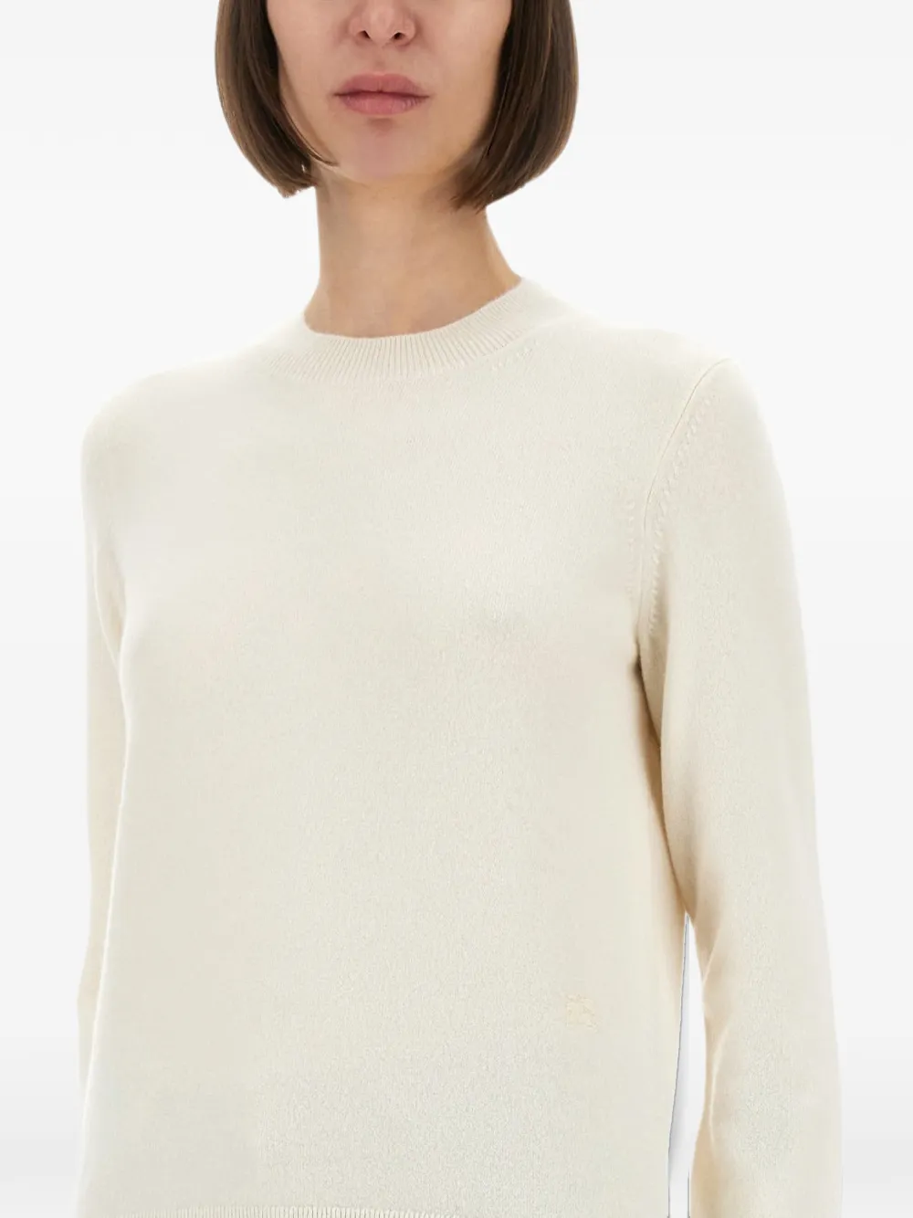 Burberry cashmere sweater Wit