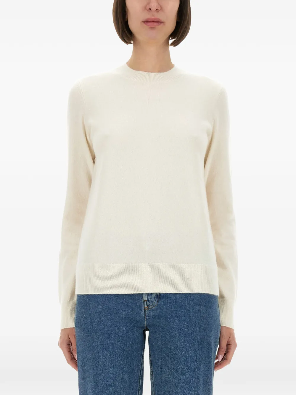 Burberry cashmere sweater Wit