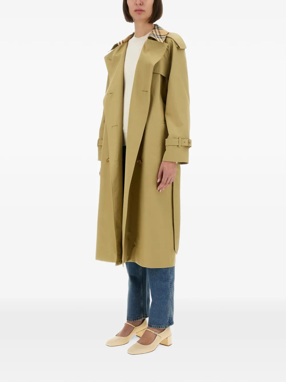 Burberry cashmere sweater Wit