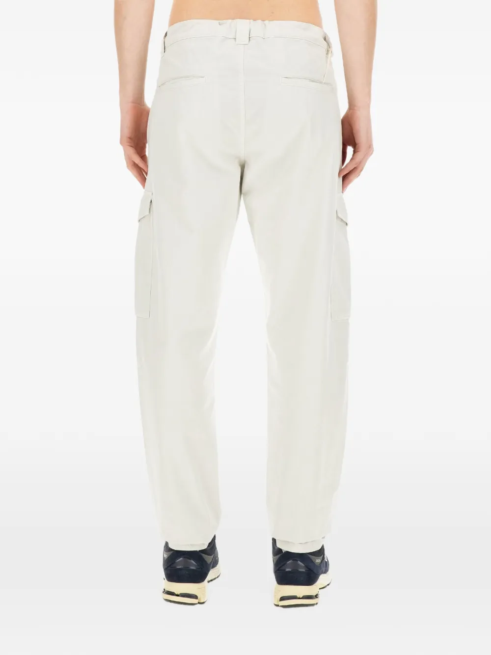 ASPESI cargo cotton trousers Beige