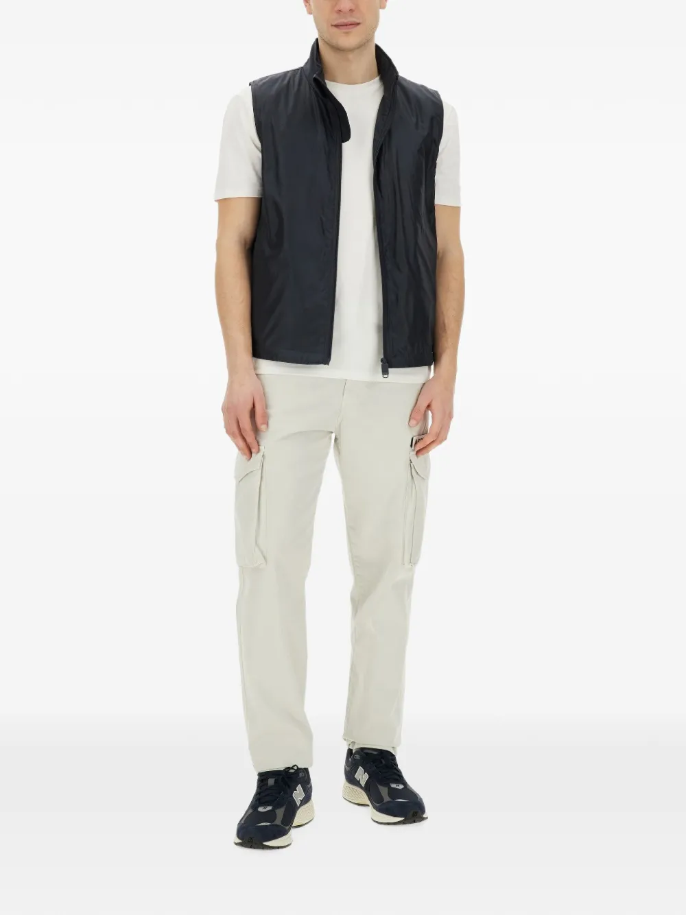 ASPESI cargo cotton trousers Beige