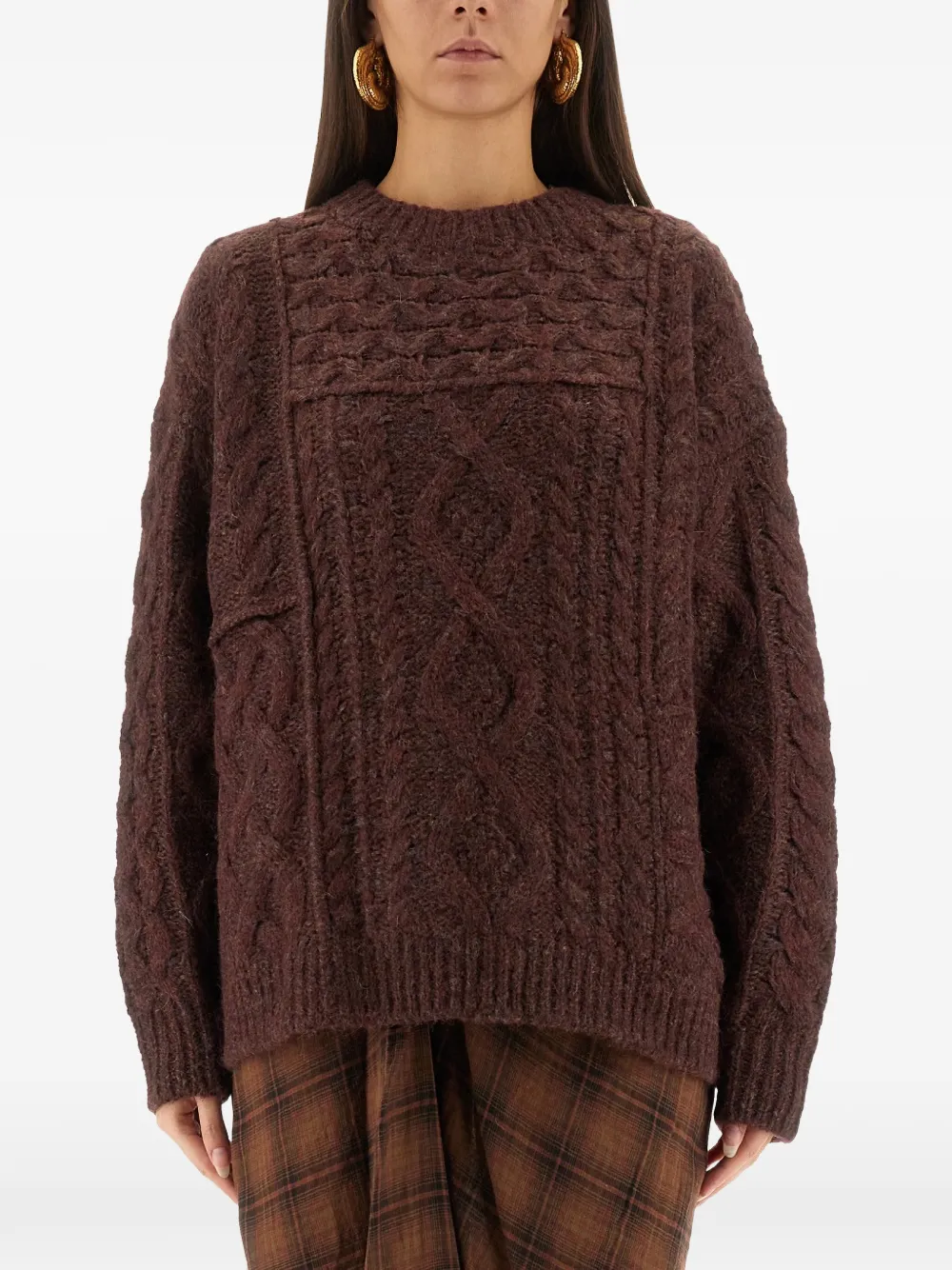 ISABEL MARANT Deottille sweater Bruin