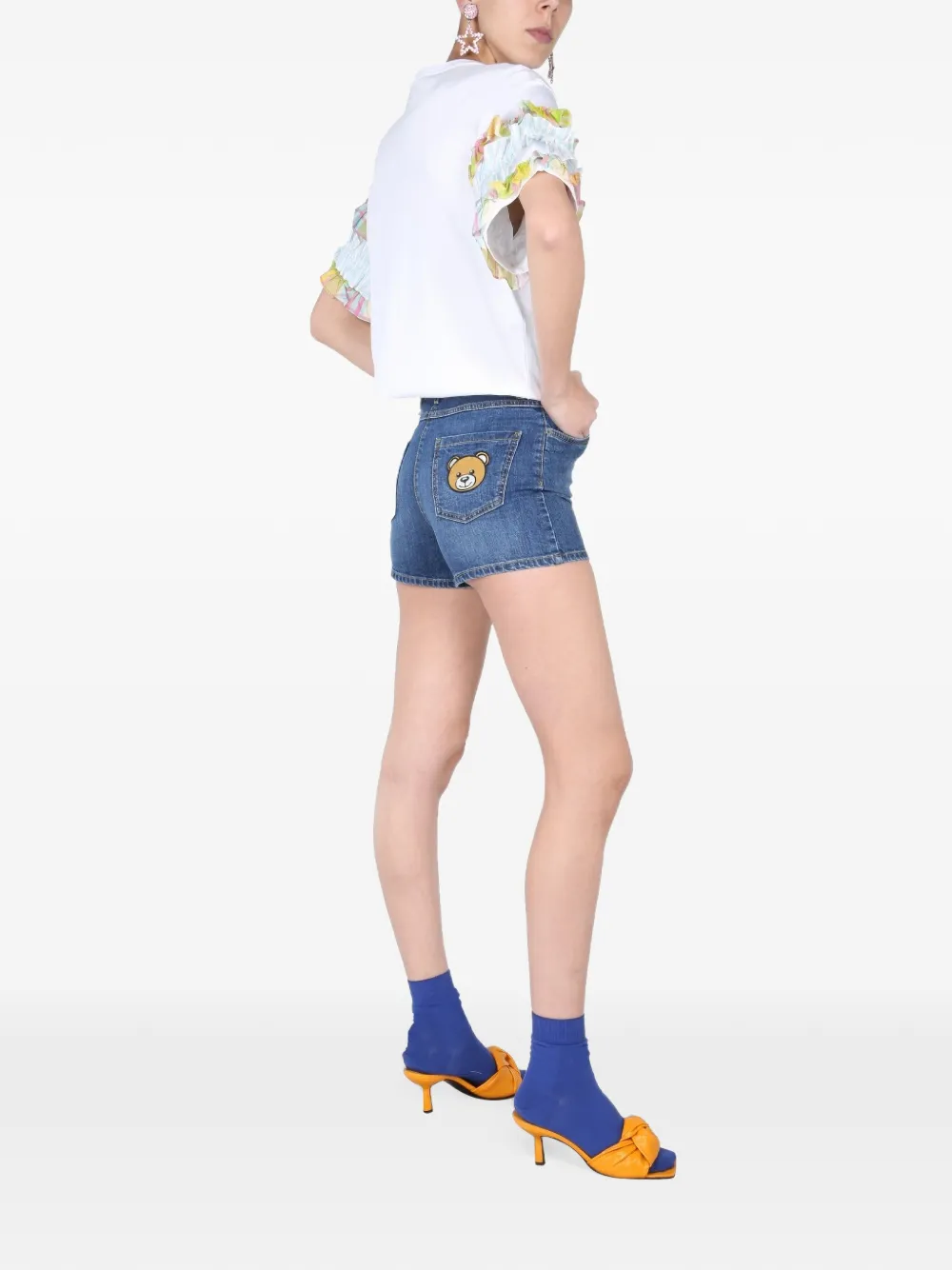 Moschino Teddy Bear shorts Blauw
