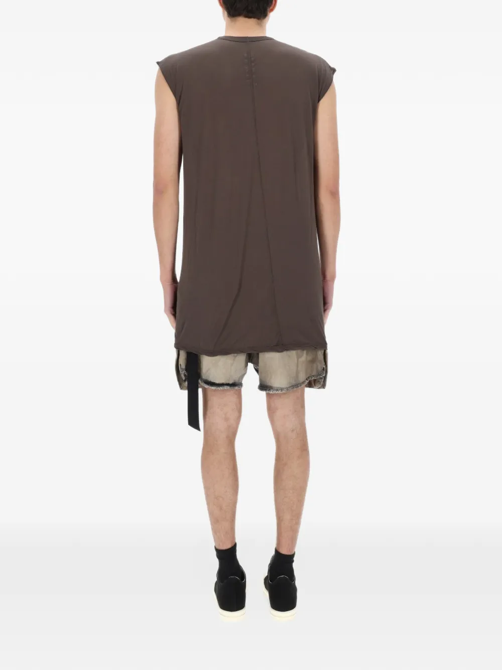 Rick Owens DRKSHDW GREY COTTON T-SHIRT Bruin