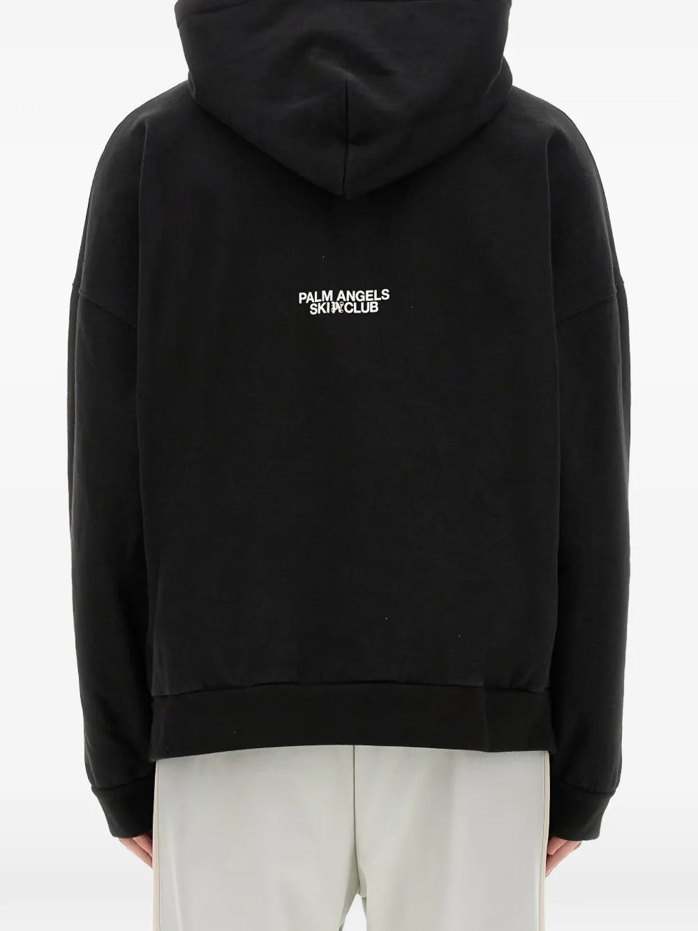 Palm Angels Palms Ski Club katoenen hoodie Zwart