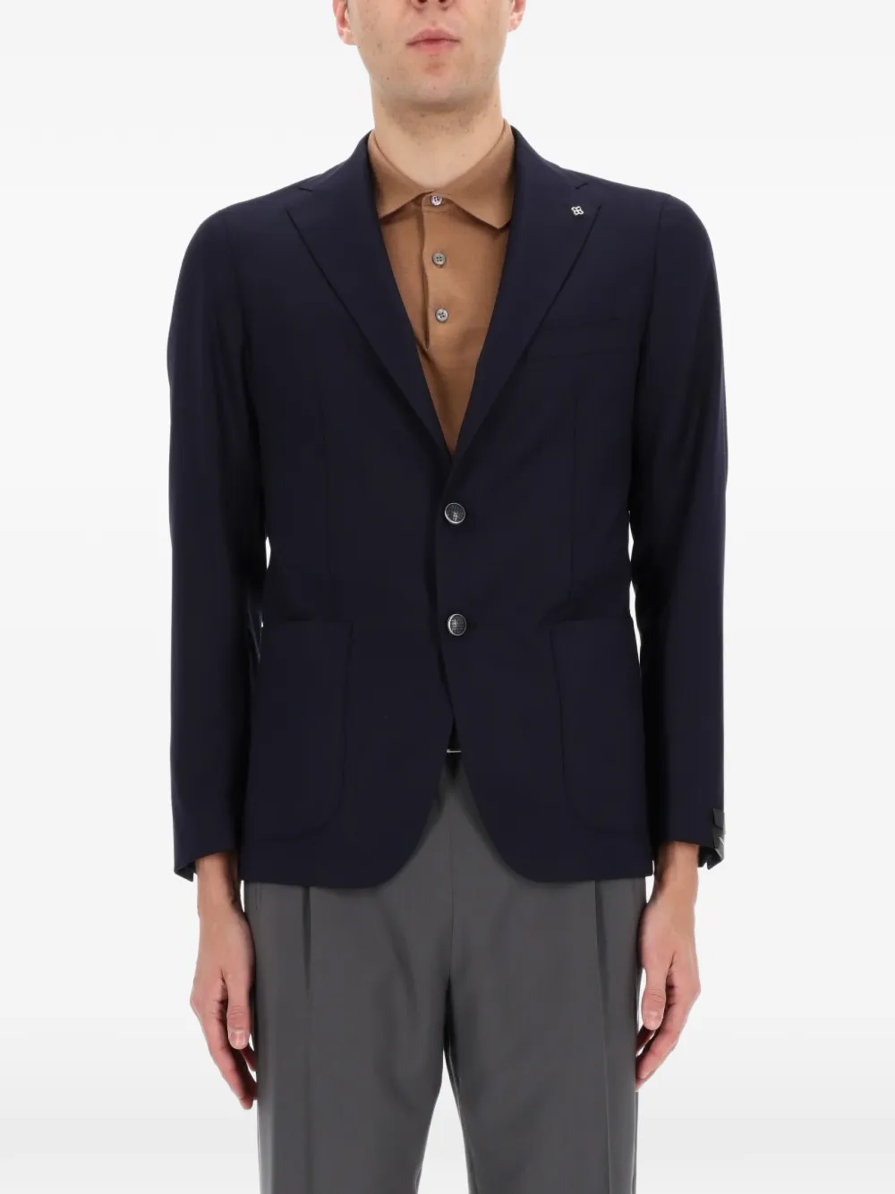 Tagliatore Montecarlo blazer Blauw