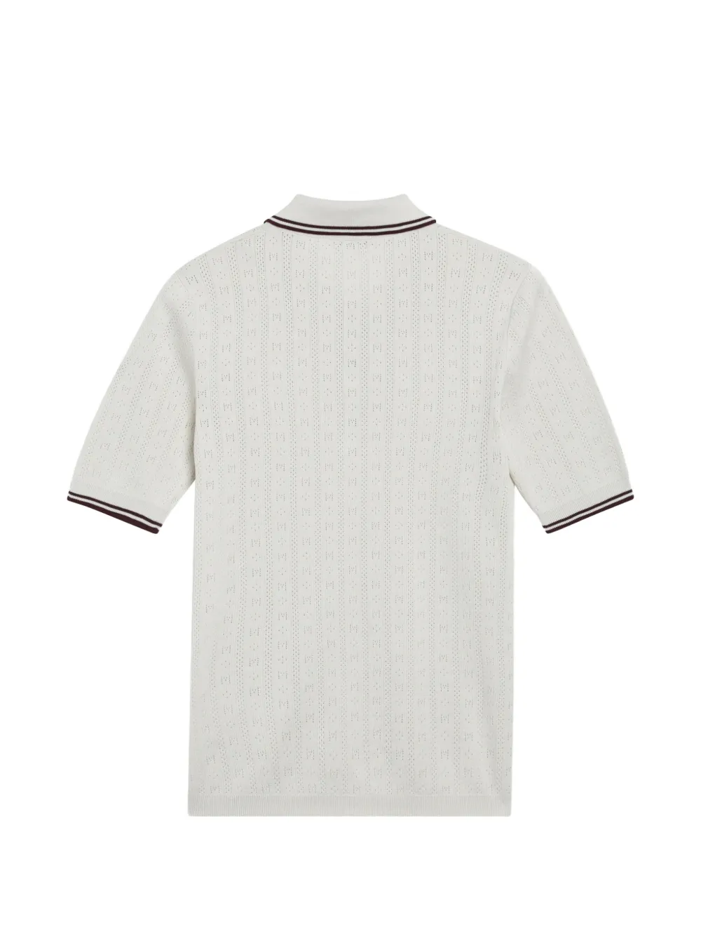 Moncler cotton polo shirt Beige