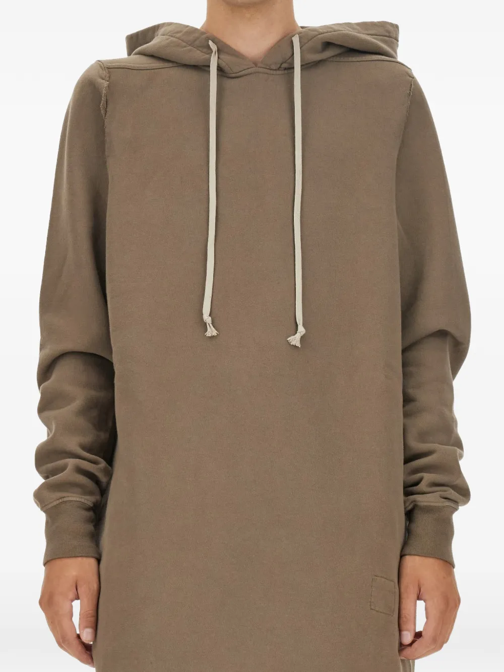 Rick Owens DRKSHDW oversize cotton hoodie Bruin