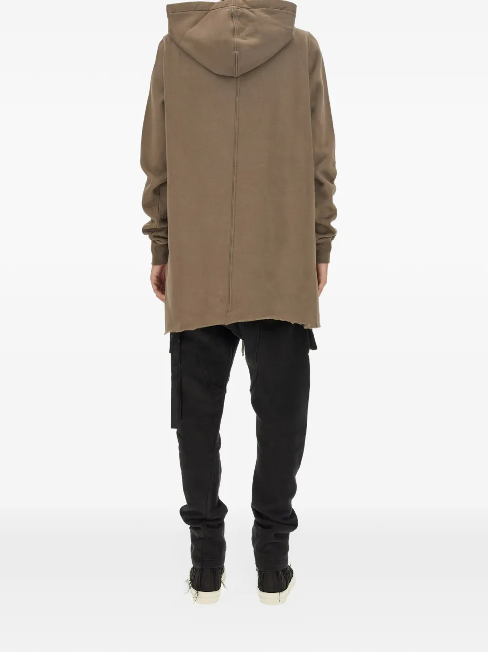 Rick Owens DRKSHDW oversize cotton hoodie Bruin