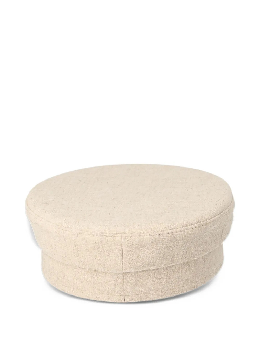 Ruslan Baginskiy logo-embellished baker boy cap Beige
