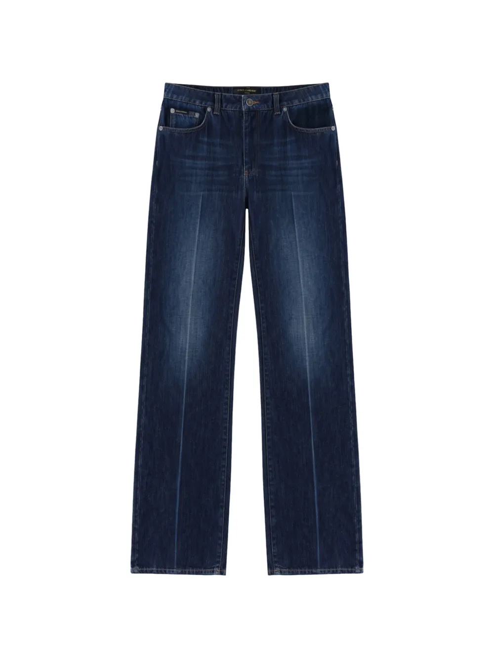 Dolce & Gabbana 5-pocket denim trousers - Blu
