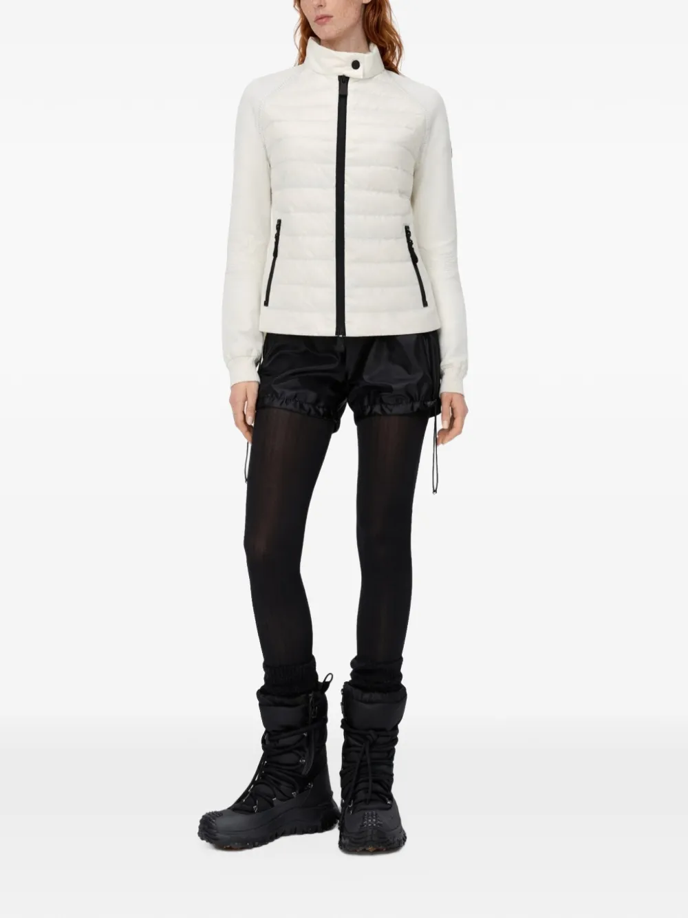 Moncler Grenoble padded jacket Wit